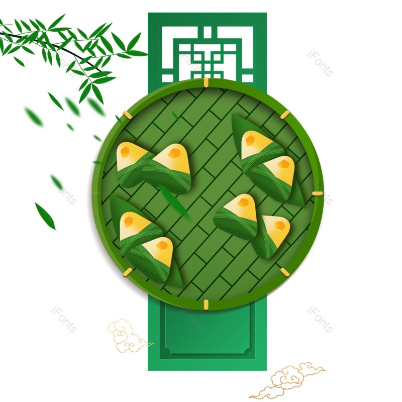 边框图片,端午元素,装饰元素PNG,边框元素免抠素材